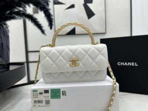 chanel ap3385 woc flap phone holder with chain lambskin white gold 002 luxibags.ru .jpg