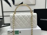 chanel ap3385 woc flap phone holder with chain lambskin white gold 004 luxibags.ru .jpg