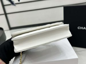 chanel ap3385 woc flap phone holder with chain lambskin white gold 006 luxibags.ru .jpg