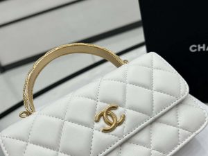 chanel ap3385 woc flap phone holder with chain lambskin white gold 007 luxibags.ru .jpg