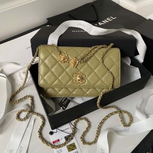 chanel ap3424 woc mini flap bag lambskin lemon yellow 001 luxibags.ru .jpg