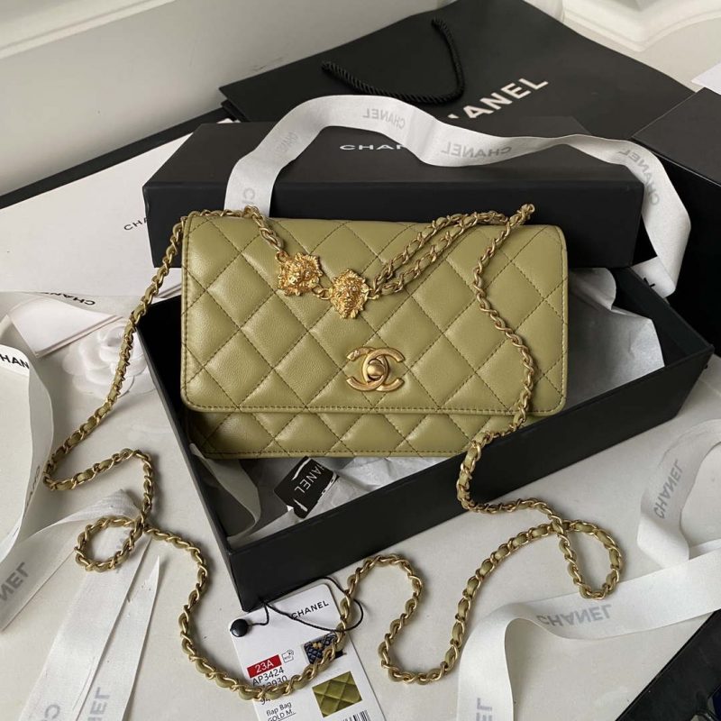 chanel ap3424 woc mini flap bag lambskin lemon yellow 001 luxibags.ru .jpg