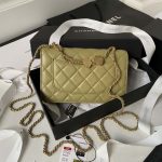 chanel ap3424 woc mini flap bag lambskin lemon yellow 002 luxibags.ru .jpg