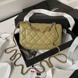 chanel ap3424 woc mini flap bag lambskin lemon yellow 002 luxibags.ru .jpg