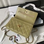 chanel ap3424 woc mini flap bag lambskin lemon yellow 006 luxibags.ru .jpg