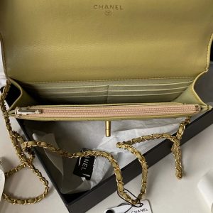 chanel ap3424 woc mini flap bag lambskin lemon yellow 007 luxibags.ru .jpg