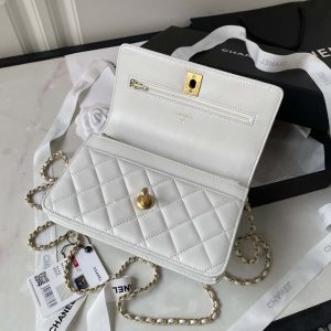 chanel ap3424 woc mini flap bag lambskin white 006 luxibags.ru .jpg