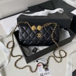 chanel ap3426 woc mini flap bag lambskin 17cm black 010 luxibags.ru .jpg