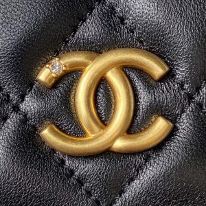 chanel ap3426 woc mini flap bag lambskin 17cm black 012 luxibags.ru .jpg