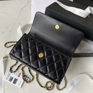 chanel ap3426 woc mini flap bag lambskin 17cm black 015 luxibags.ru .jpg