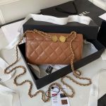 chanel ap3426 woc mini flap bag lambskin 17cm brown 002 luxibags.ru .jpg