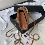 chanel ap3426 woc mini flap bag lambskin 17cm brown 005 luxibags.ru .jpg