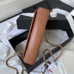 chanel ap3426 woc mini flap bag lambskin 17cm brown 006 luxibags.ru .jpg