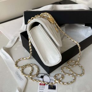 chanel ap3426 woc mini flap bag lambskin 17cm white 006 luxibags.ru .jpg
