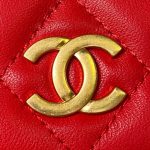 chanel ap3484 clutch with chain shiny lambskin gold tone metal red 003 luxibags.ru .jpg