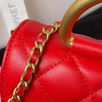 chanel ap3484 clutch with chain shiny lambskin gold tone metal red 009 luxibags.ru .jpg