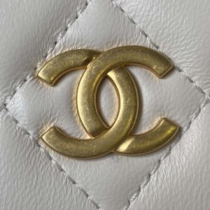 chanel ap3484 clutch with chain shiny lambskin gold tone metal white 003 luxibags.ru .jpg