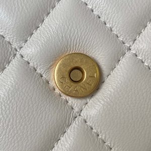 chanel ap3484 clutch with chain shiny lambskin gold tone metal white 006 luxibags.ru .jpg