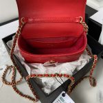 chanel ap3485 clutch with chain shiny lambskin gold tone metal red 006 luxibags.ru .jpg