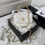 chanel ap3485 clutch with chain shiny lambskin gold tone metal white 001 luxibags.ru .jpg