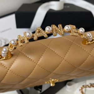 chanel ap3504 woc wallet on chain lambskin imitation pearls strass gold apricot 004 luxibags.ru .jpg