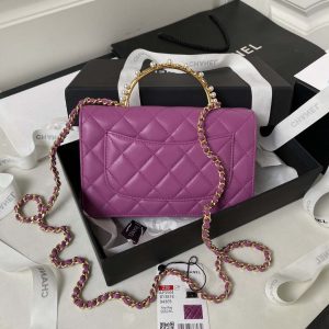 chanel ap3504 woc wallet on chain lambskin imitation pearls strass gold purple 002 luxibags.ru .jpg