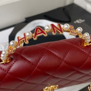 chanel ap3504 woc wallet on chain lambskin imitation pearls strass gold wine red 004 luxibags.ru .jpg