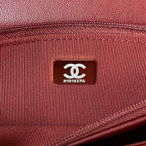 chanel ap3504 woc wallet on chain lambskin imitation pearls strass gold wine red 006 luxibags.ru .jpg