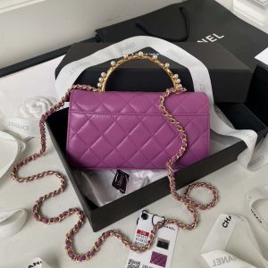 chanel ap3512 flap phone holder with chain lambskin imitation pearls enamel gold purple 002 luxibags.ru .jpg