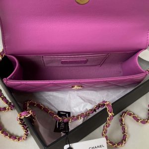 chanel ap3512 flap phone holder with chain lambskin imitation pearls enamel gold purple 008 luxibags.ru .jpg