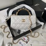 chanel ap3512 flap phone holder with chain lambskin imitation pearls enamel gold white 001 luxibags.ru .jpg