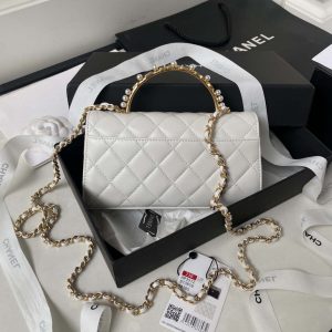 chanel ap3512 flap phone holder with chain lambskin imitation pearls enamel gold white 002 luxibags.ru .jpg