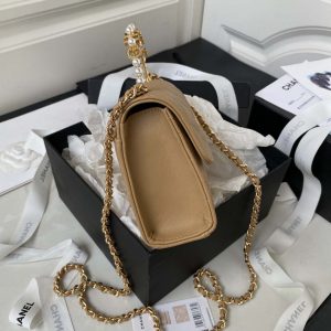 chanel ap3513 woc clutch with chain lambskin imitation pearls enamel gold apricot 005 luxibags.ru .jpg