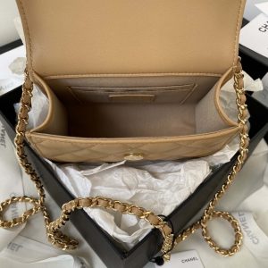 chanel ap3513 woc clutch with chain lambskin imitation pearls enamel gold apricot 007 luxibags.ru .jpg
