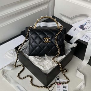 chanel ap3513 woc clutch with chain lambskin imitation pearls enamel gold black 001 luxibags.ru .jpg