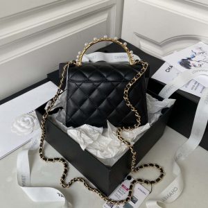 chanel ap3513 woc clutch with chain lambskin imitation pearls enamel gold black 002 luxibags.ru .jpg