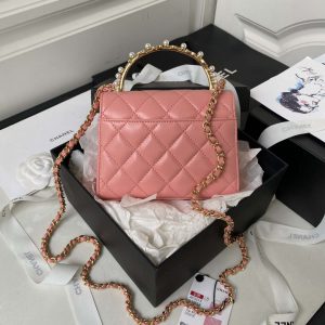 chanel ap3513 woc clutch with chain lambskin imitation pearls enamel gold pink 002 luxibags.ru .jpg