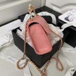 chanel ap3513 woc clutch with chain lambskin imitation pearls enamel gold pink 006 luxibags.ru .jpg