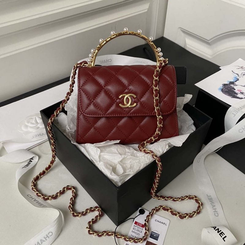 chanel ap3513 woc clutch with chain lambskin imitation pearls enamel gold wine red 001 luxibags.ru .jpg