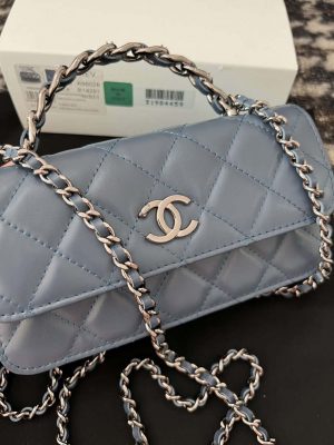 chanel ap3566 clutch with chain blue shiny crumpled calfskin strass ruthenium finish metal 05 luxibags.ru .jpg
