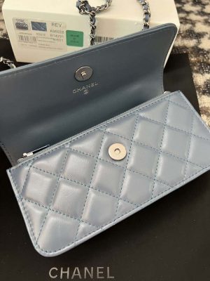 chanel ap3566 clutch with chain blue shiny crumpled calfskin strass ruthenium finish metal 07 luxibags.ru .jpg