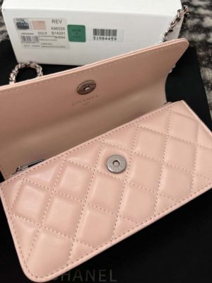 chanel ap3566 clutch with chain pink shiny crumpled calfskin strass ruthenium finish metal 07 luxibags.ru .jpg