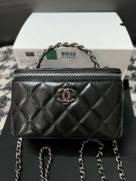 chanel ap3593 shiny crumpled calfskin strass ruthenium finish metal black 01 luxibags.ru .jpg