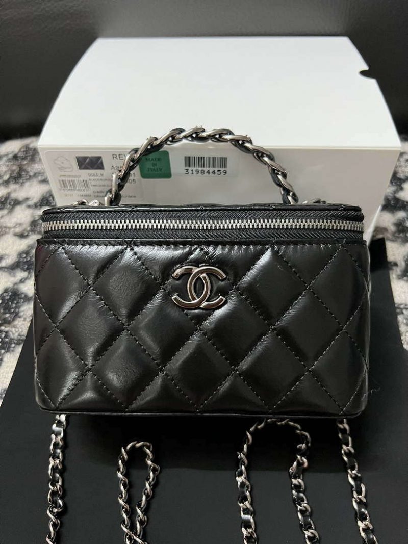 chanel ap3593 shiny crumpled calfskin strass ruthenium finish metal black 01 luxibags.ru .jpg