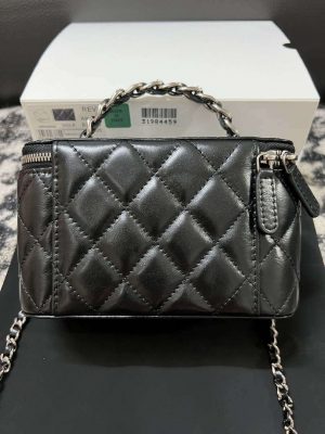 chanel ap3593 shiny crumpled calfskin strass ruthenium finish metal black 03 luxibags.ru .jpg