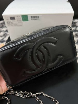 chanel ap3593 shiny crumpled calfskin strass ruthenium finish metal black 04 luxibags.ru .jpg