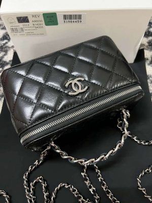 chanel ap3593 shiny crumpled calfskin strass ruthenium finish metal black 05 luxibags.ru .jpg