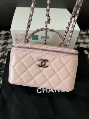 chanel ap3593 shiny crumpled calfskin strass ruthenium finish metal pink 07 luxibags.ru .jpg