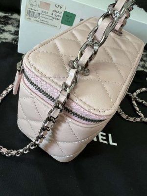 chanel ap3593 shiny crumpled calfskin strass ruthenium finish metal pink 09 luxibags.ru .jpg