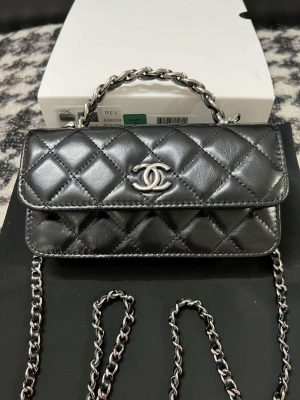 chanel ap3644 woc wallet on chain black shiny crumpled calfskin strass ruthenium finish metal a96028 001 luxibags.ru .jpg